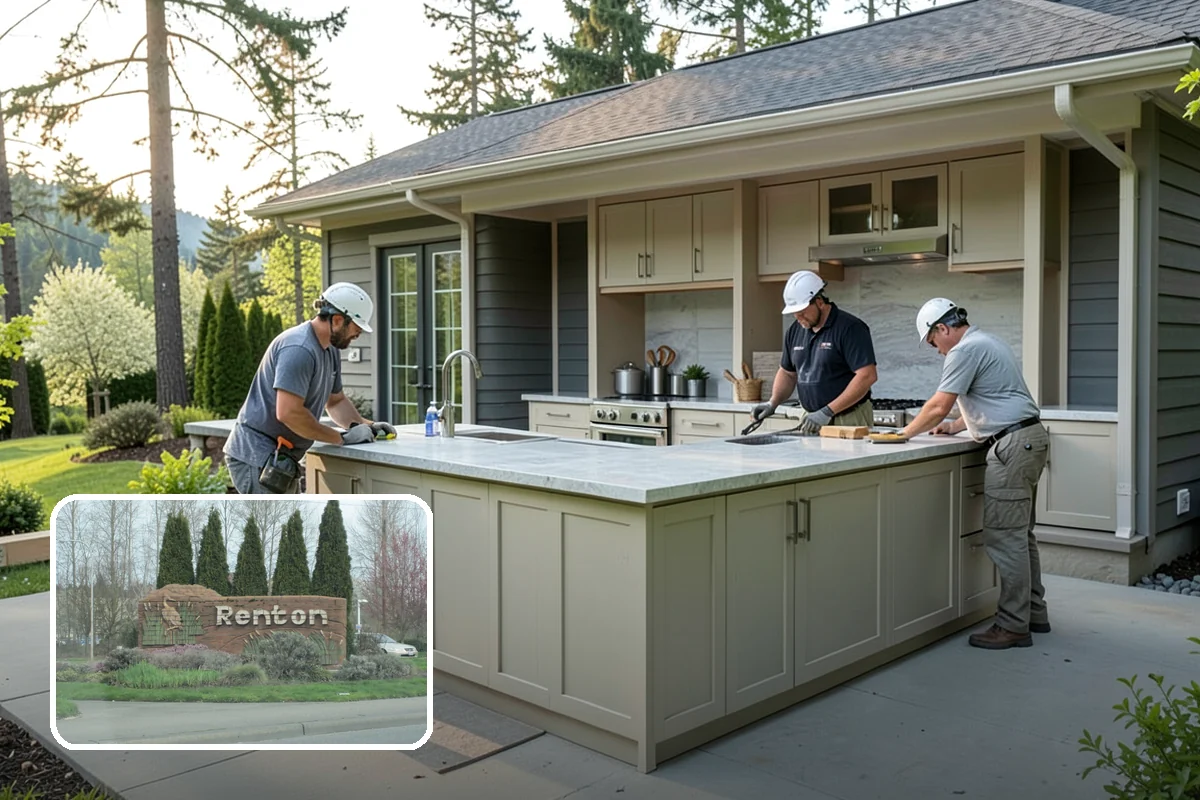 Gazebo Construction in Renton, King County, WA - Provides fully covered outdoor shelter in any weather