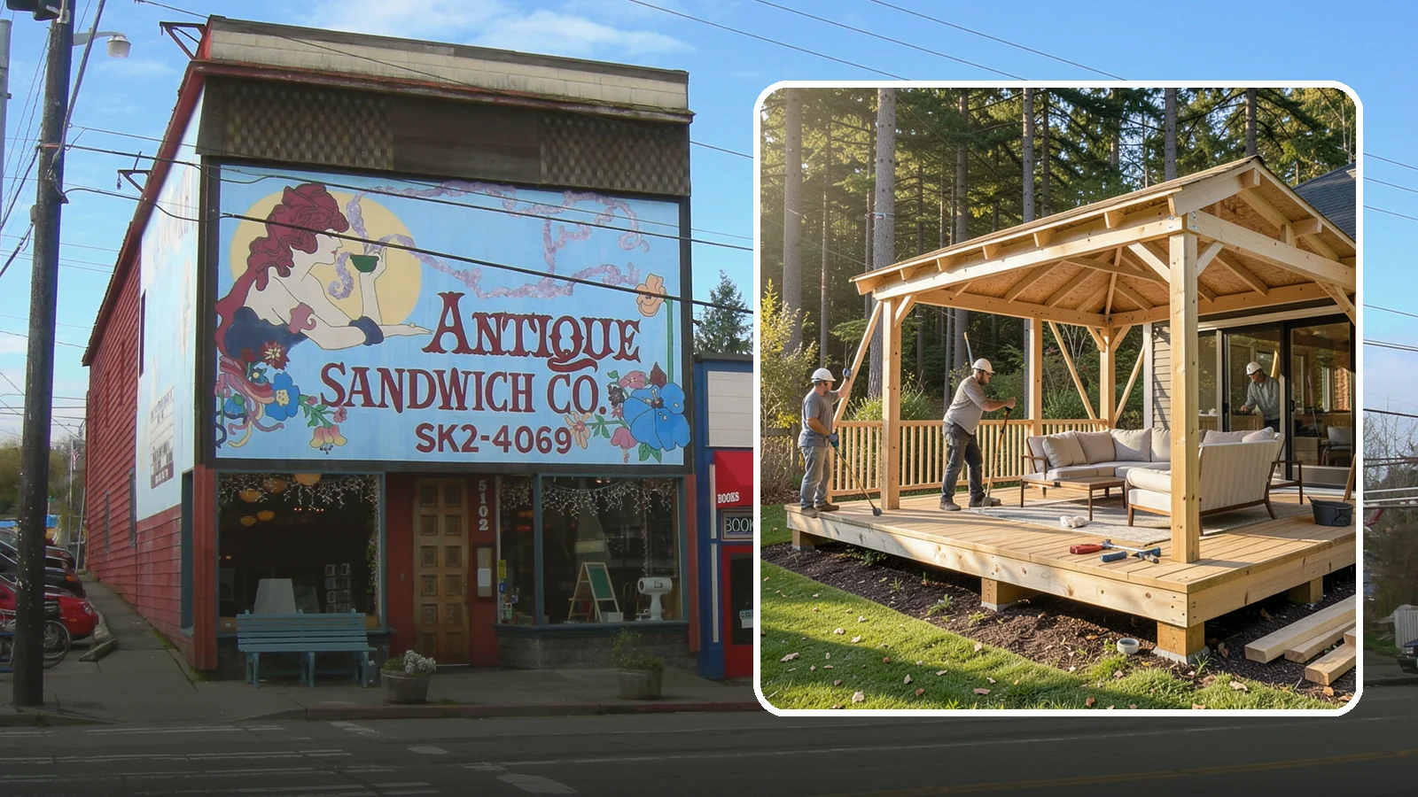 Gazebo Construction in Ruston, Pierce County, WA - A freestanding gazebo that gives your backyard a sheltered, all-weather gathering spot built for Northwest conditions.