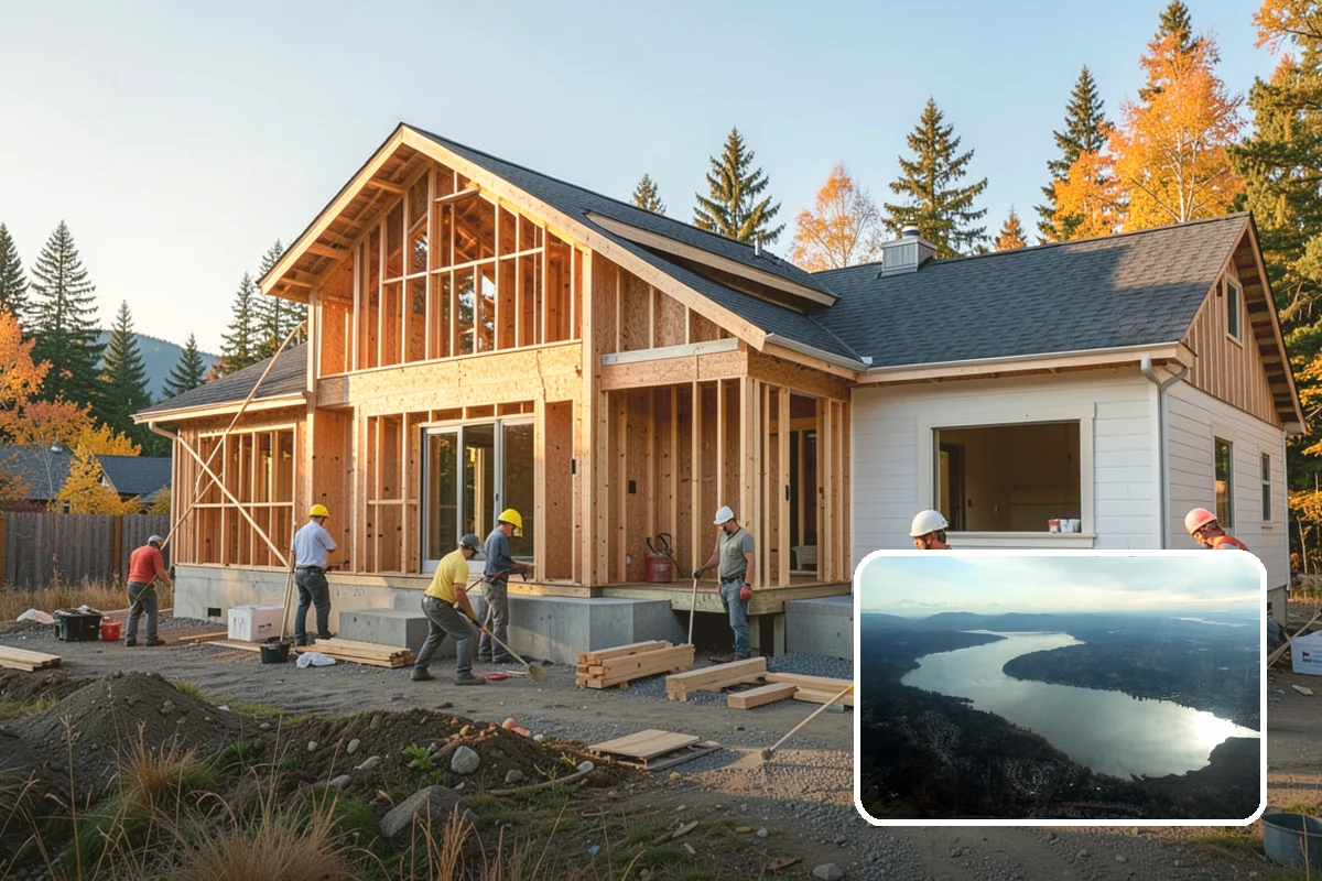 Gazebo Construction in Sammamish, King County, WA - Provides fully covered outdoor shelter in any weather