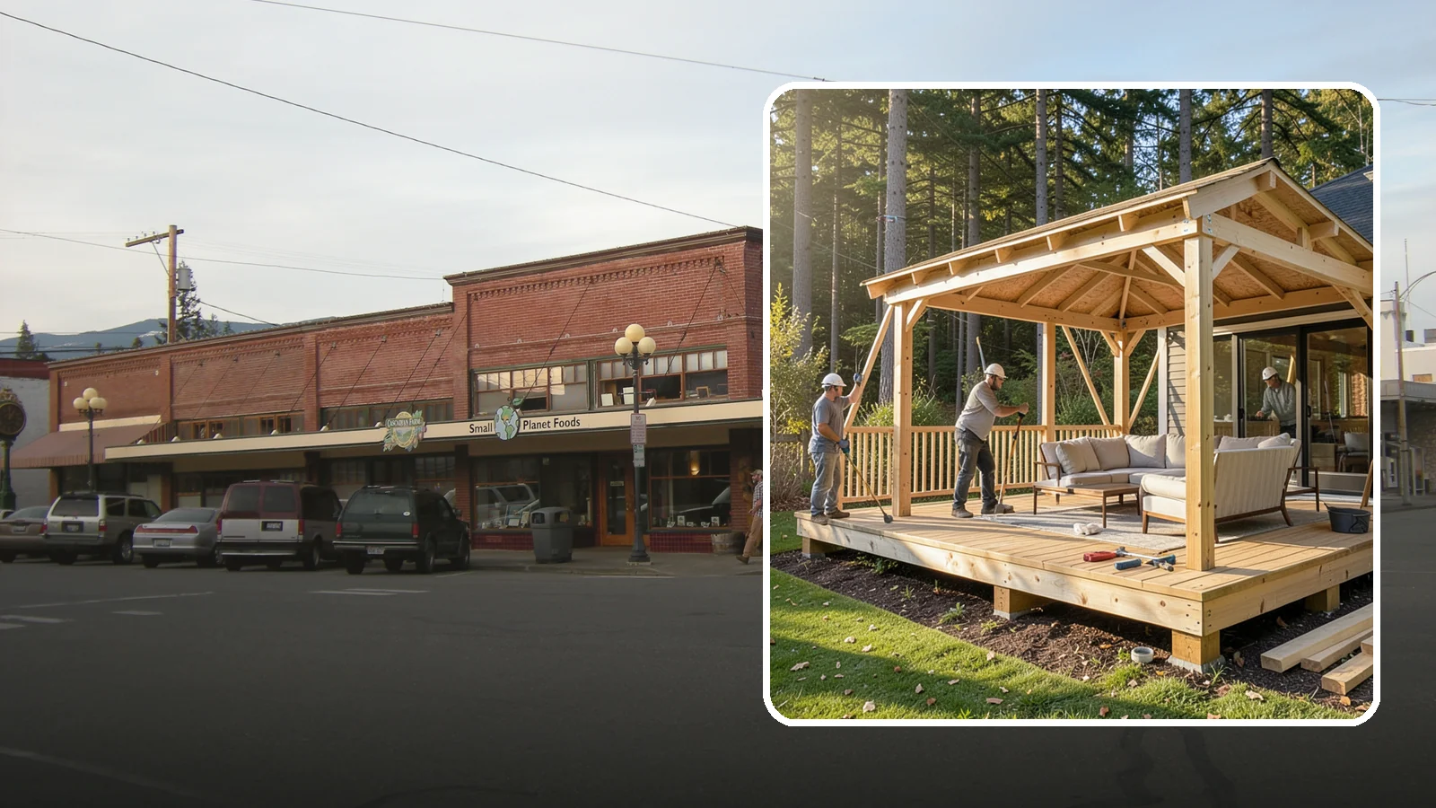 Gazebo Construction in Sedro-Woolley, Skagit County, WA - A freestanding gazebo that gives your backyard a sheltered, all-weather gathering spot built for Northwest conditions.