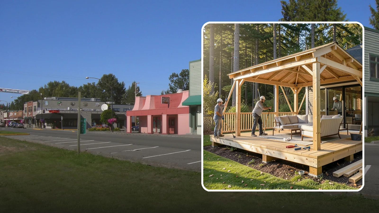 Gazebo Construction in Snoqualmie, King County, WA - A freestanding gazebo that gives your backyard a sheltered, all-weather gathering spot built for Northwest conditions.