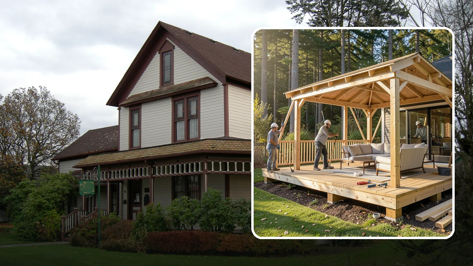 Gazebo Construction in Sumner, Pierce County, WA - A freestanding gazebo that gives your backyard a sheltered, all-weather gathering spot built for Northwest conditions.
