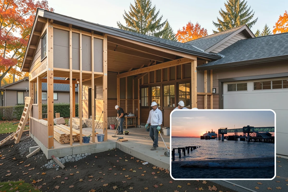 General Contractor Services in Edmonds, Snohomish County, WA - One accountable point of contact for the entire project