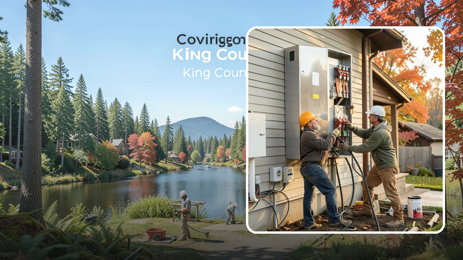 Generator Installation in Covington, King County, WA - We install standby and portable generator connections with automatic or manual transfer switches for reliable backup power.