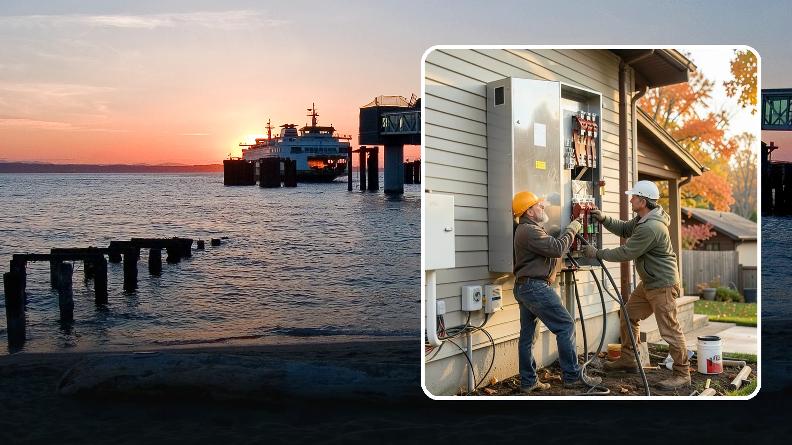 Generator Installation in Edmonds, Snohomish County, WA - We install standby and portable generator connections with automatic or manual transfer switches for reliable backup power.
