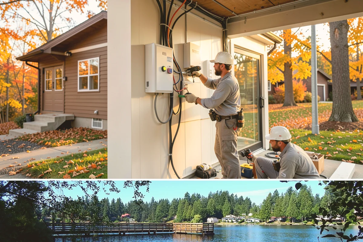 Generator Installation in Federal Way, King County, WA - Install before fall and winter storm season so backup power is ready when outages strike.