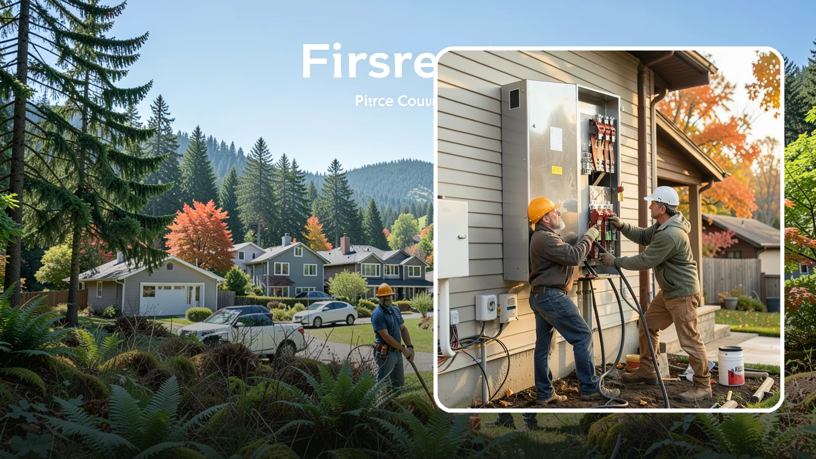 Generator Installation in Fircrest, Pierce County, WA - We install standby and portable generator connections with automatic or manual transfer switches for reliable backup power.