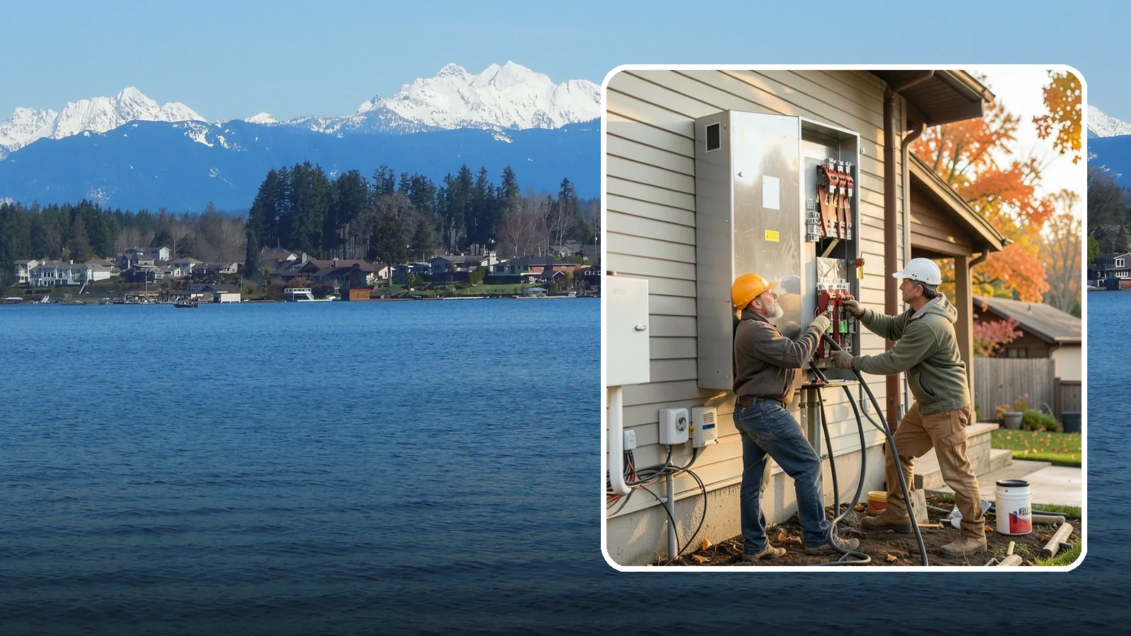 Generator Installation in Lake Stevens, Snohomish County, WA - We install standby and portable generator connections with automatic or manual transfer switches for reliable backup power.