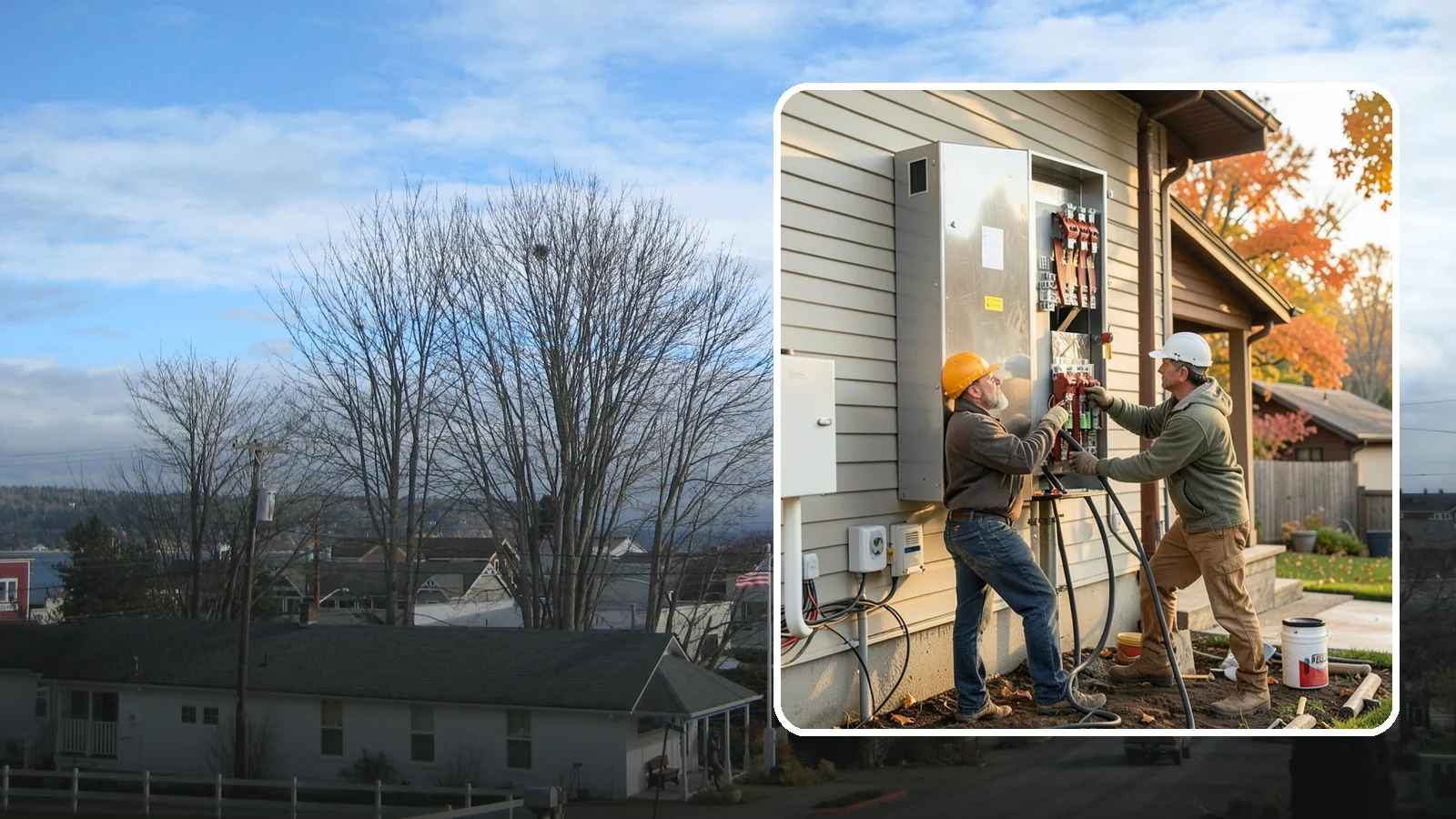 Generator Installation in Langley, Island County, WA - We install standby and portable generator connections with automatic or manual transfer switches for reliable backup power.