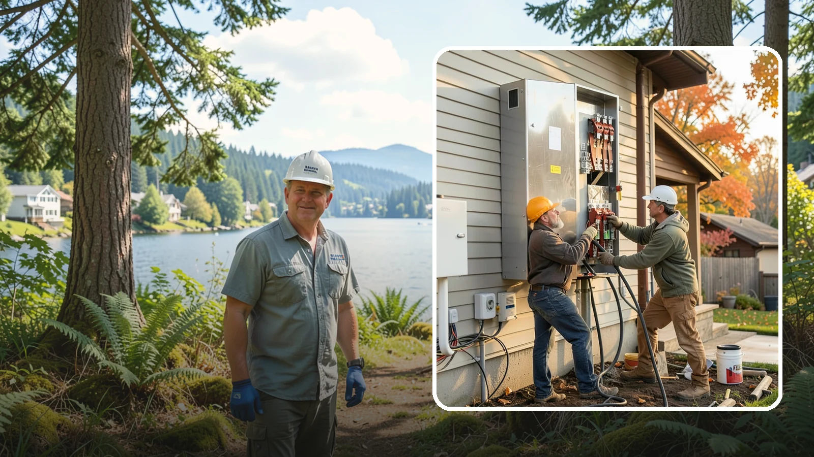 Generator Installation in Milton, King County, WA - We install standby and portable generator connections with automatic or manual transfer switches for reliable backup power.