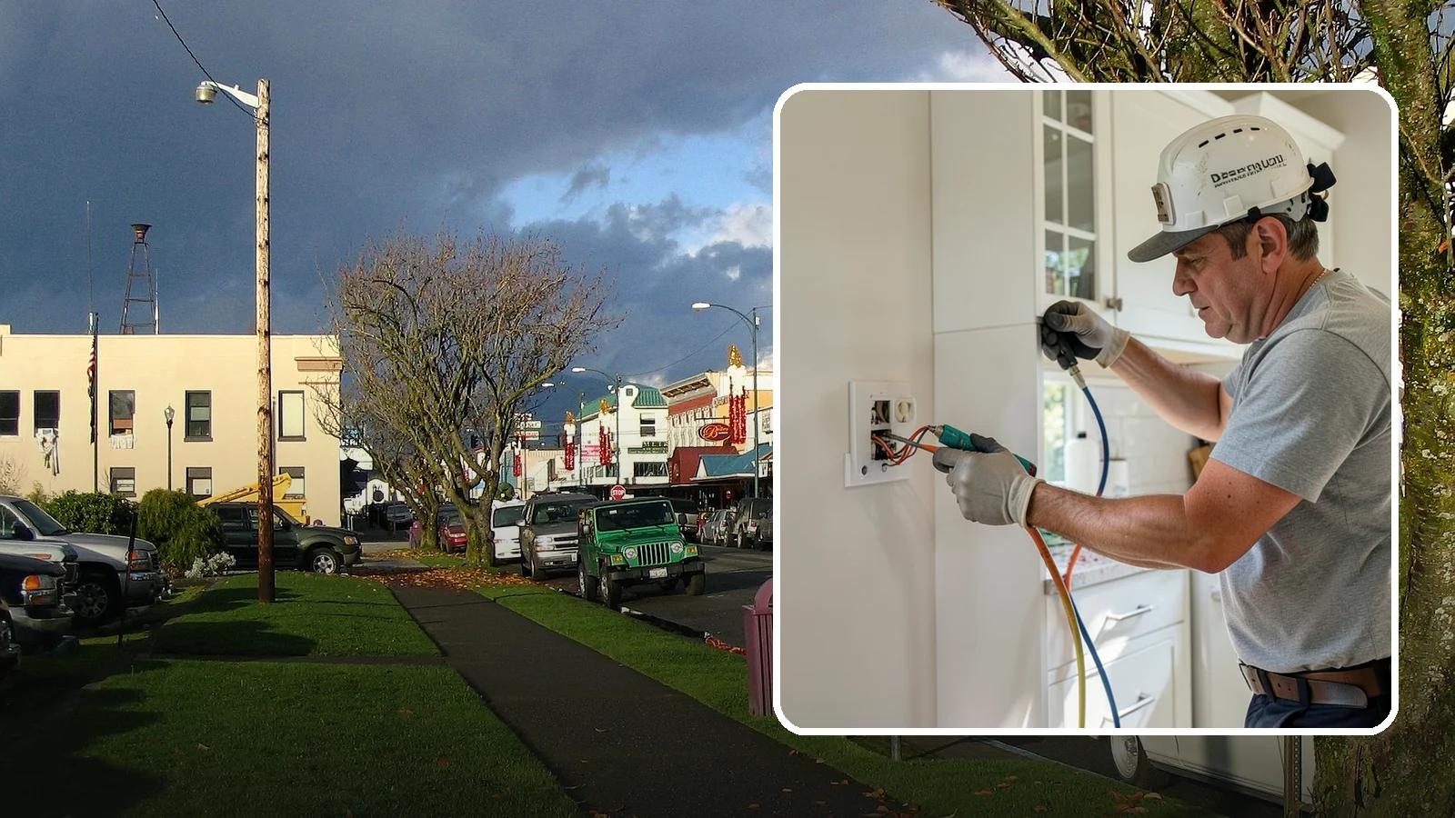 GFCI Outlet Installation in Arlington, Snohomish County, WA - We install GFCI-protected outlets in kitchens, bathrooms, garages, and outdoor areas to guard against shock hazards.