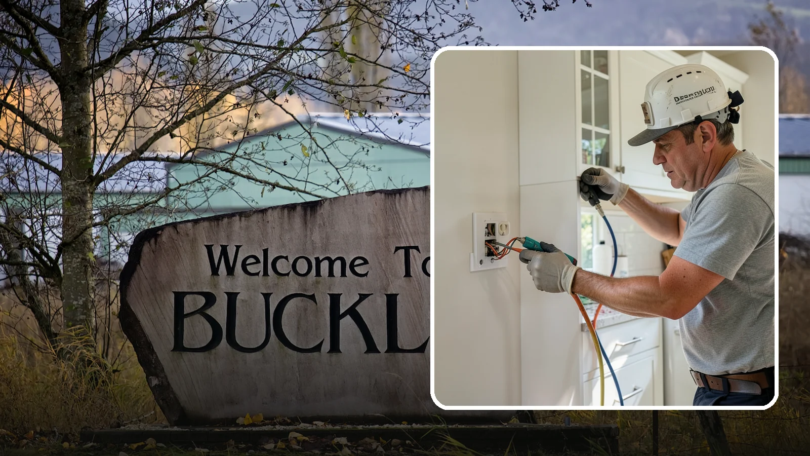 GFCI Outlet Installation in Buckley, Pierce County, WA - We install GFCI-protected outlets in kitchens, bathrooms, garages, and outdoor areas to guard against shock hazards.