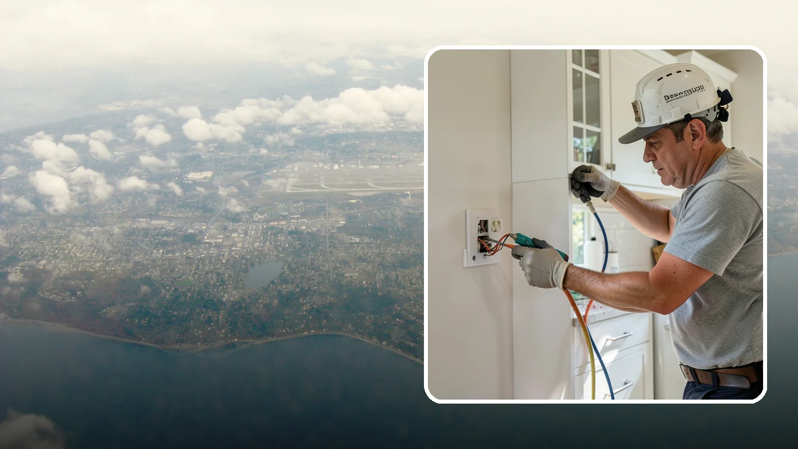 GFCI Outlet Installation in Burien, King County, WA - We install GFCI-protected outlets in kitchens, bathrooms, garages, and outdoor areas to guard against shock hazards.