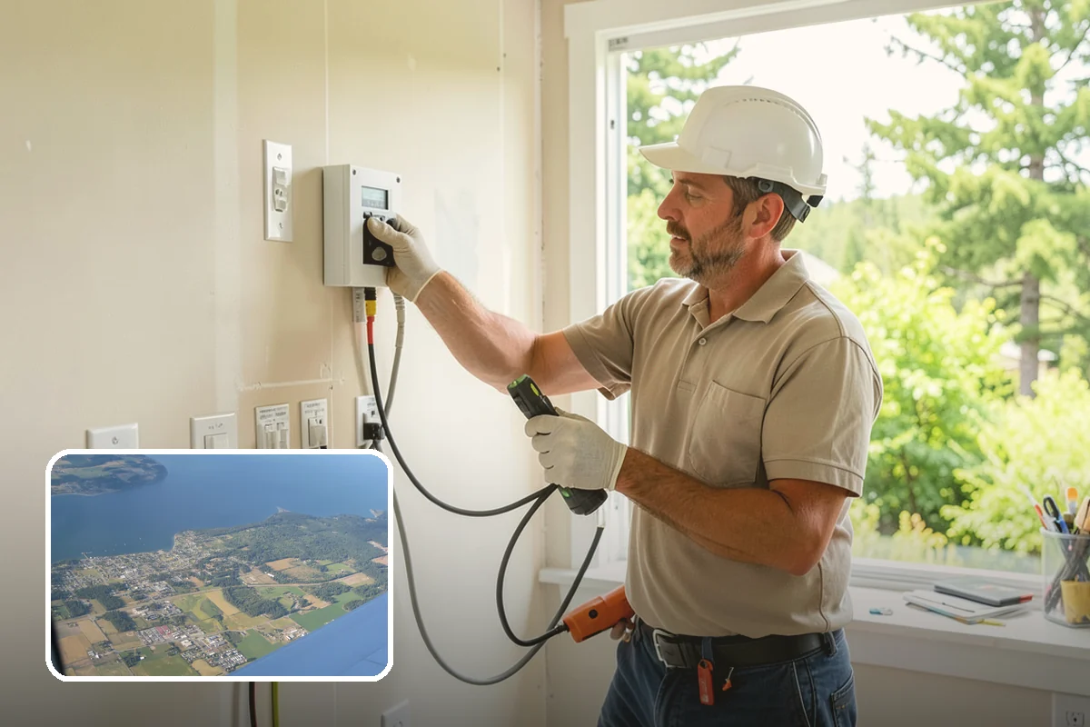 GFCI Outlet Installation in Coupeville, Island County, WA - Protects against dangerous ground-fault shocks
