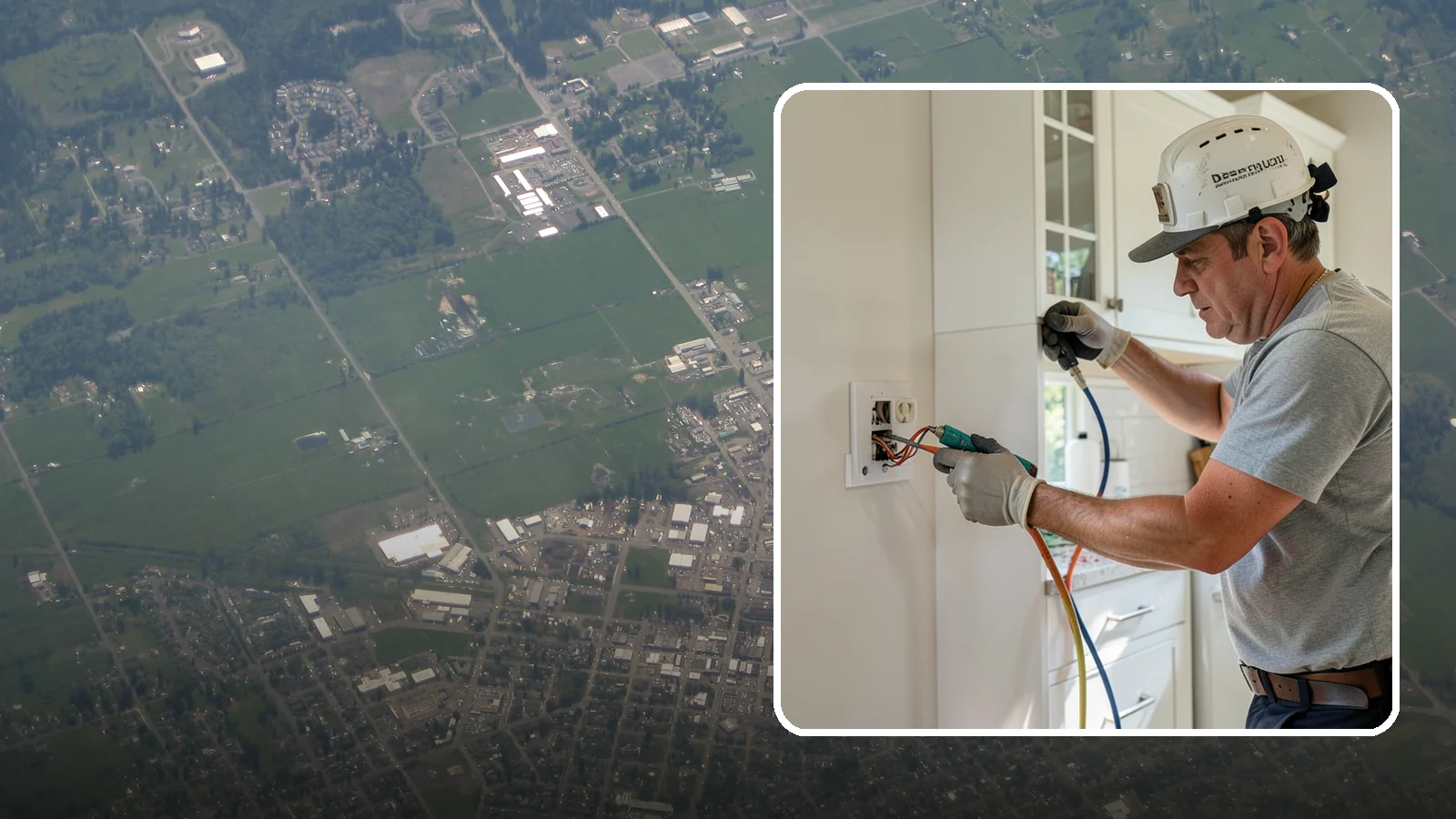 GFCI Outlet Installation in Enumclaw, King County, WA - We install GFCI-protected outlets in kitchens, bathrooms, garages, and outdoor areas to guard against shock hazards.