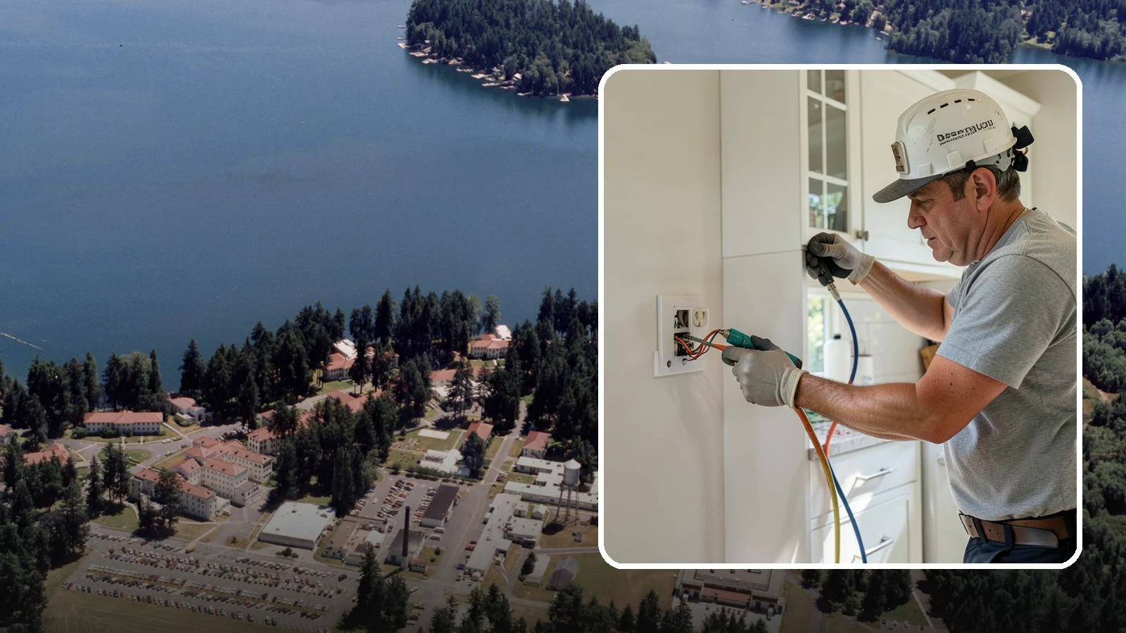 GFCI Outlet Installation in Lakewood, Pierce County, WA - We install GFCI-protected outlets in kitchens, bathrooms, garages, and outdoor areas to guard against shock hazards.
