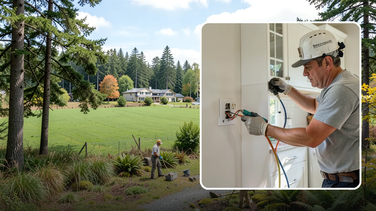 GFCI Outlet Installation in Lyman, Skagit County, WA - We install GFCI-protected outlets in kitchens, bathrooms, garages, and outdoor areas to guard against shock hazards.