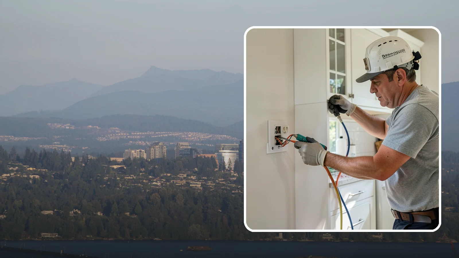GFCI Outlet Installation in Medina, King County, WA - We install GFCI-protected outlets in kitchens, bathrooms, garages, and outdoor areas to guard against shock hazards.