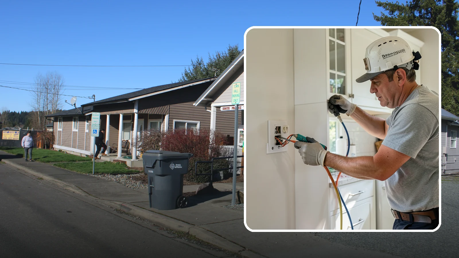GFCI Outlet Installation in South Prairie, Pierce County, WA - We install GFCI-protected outlets in kitchens, bathrooms, garages, and outdoor areas to guard against shock hazards.