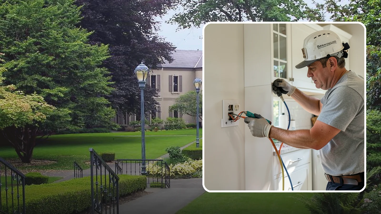GFCI Outlet Installation in Woodinville, King County, WA - We install GFCI-protected outlets in kitchens, bathrooms, garages, and outdoor areas to guard against shock hazards.