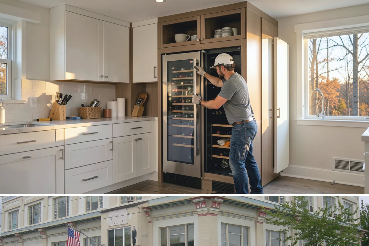 Glass Cabinet Door Installation in Anacortes, Skagit County, WA - This finishing upgrade fits any season and complements a fall cabinet refresh.