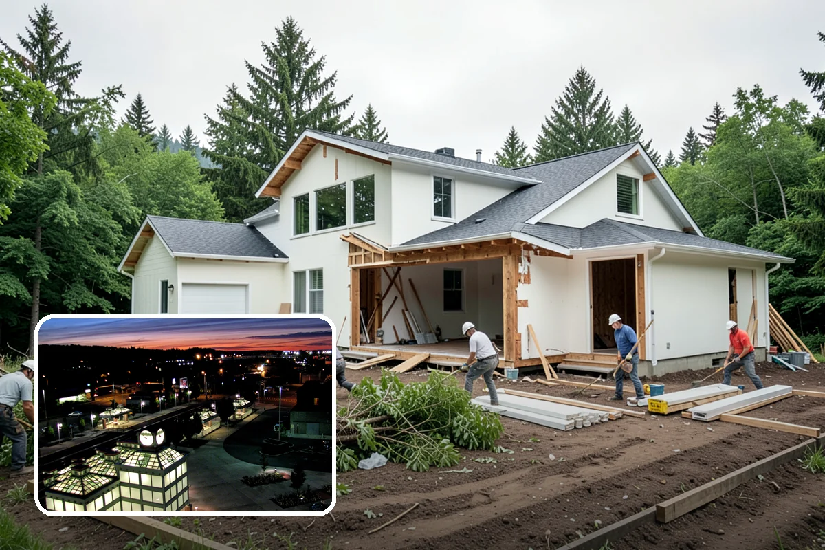 Glass Cabinet Door Installation in Auburn, King County, WA - A lighter, more open cabinet look