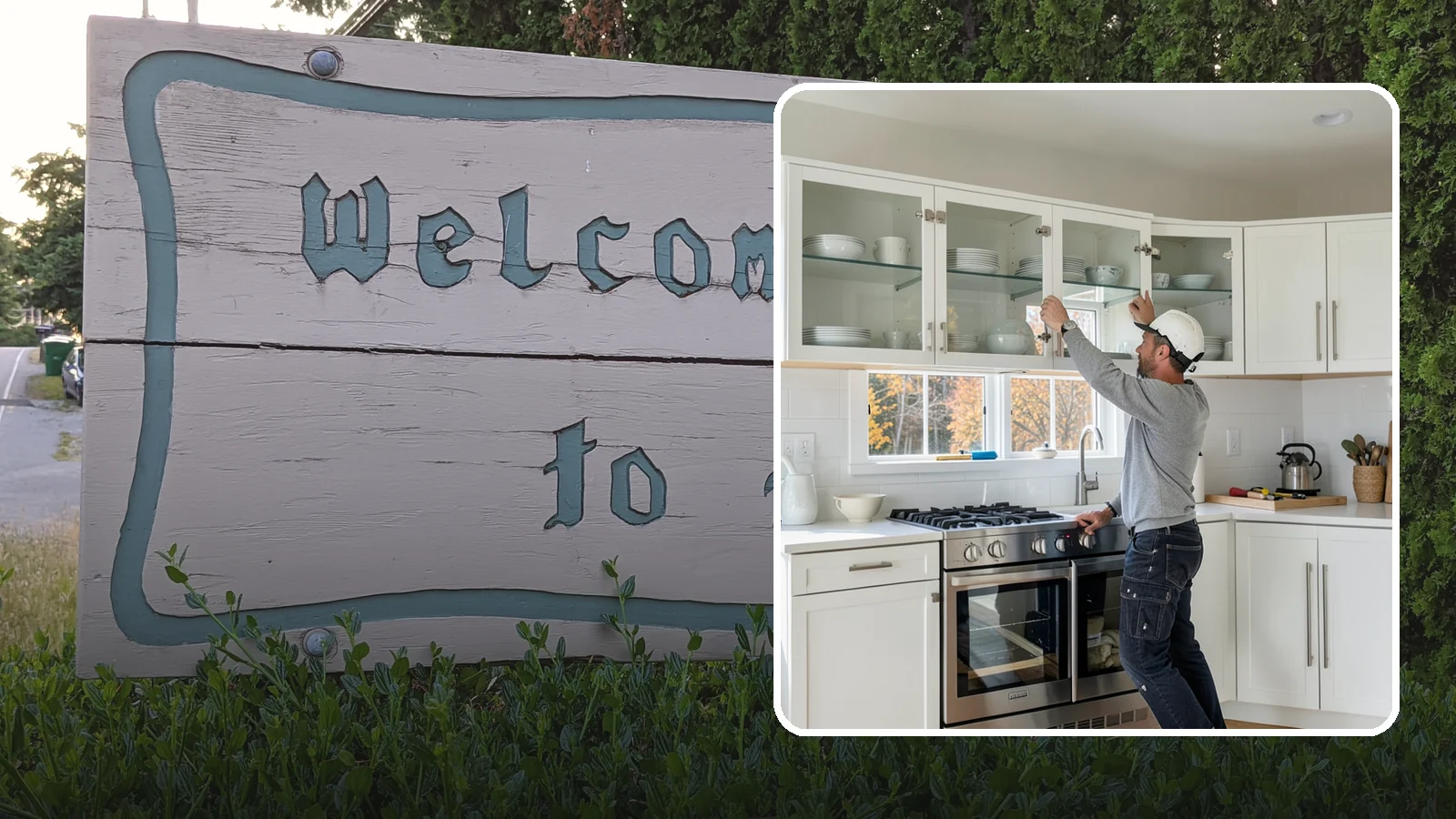 Glass Cabinet Door Installation in Brier, Snohomish County, WA - Adding or converting cabinet doors to glass fronts to display dishware and lighten the look of upper cabinets.