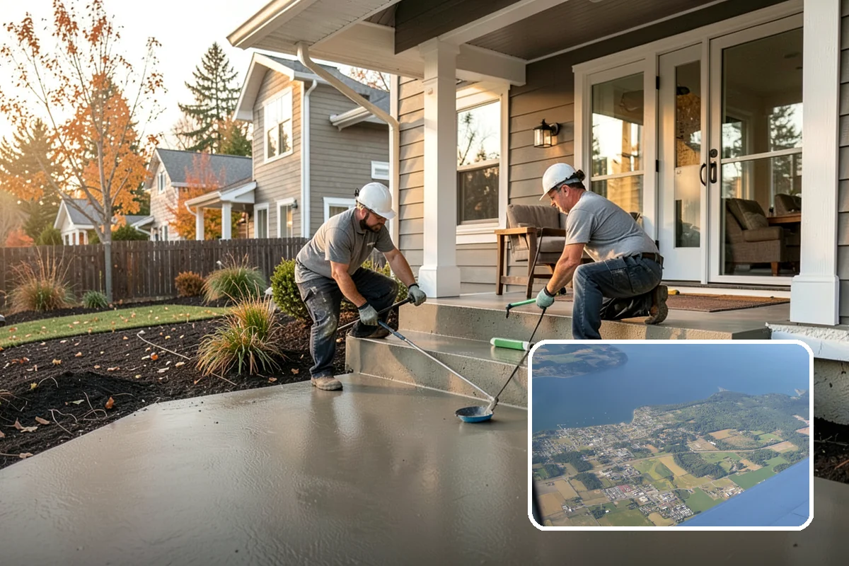 Glass Cabinet Door Installation in Coupeville, Island County, WA - A lighter, more open cabinet look