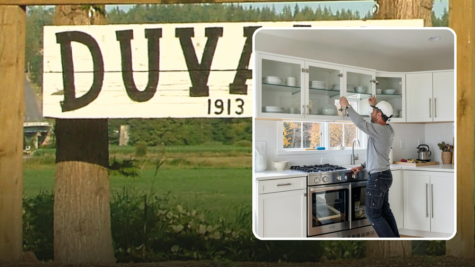 Glass Cabinet Door Installation in Duvall, King County, WA - Adding or converting cabinet doors to glass fronts to display dishware and lighten the look of upper cabinets.