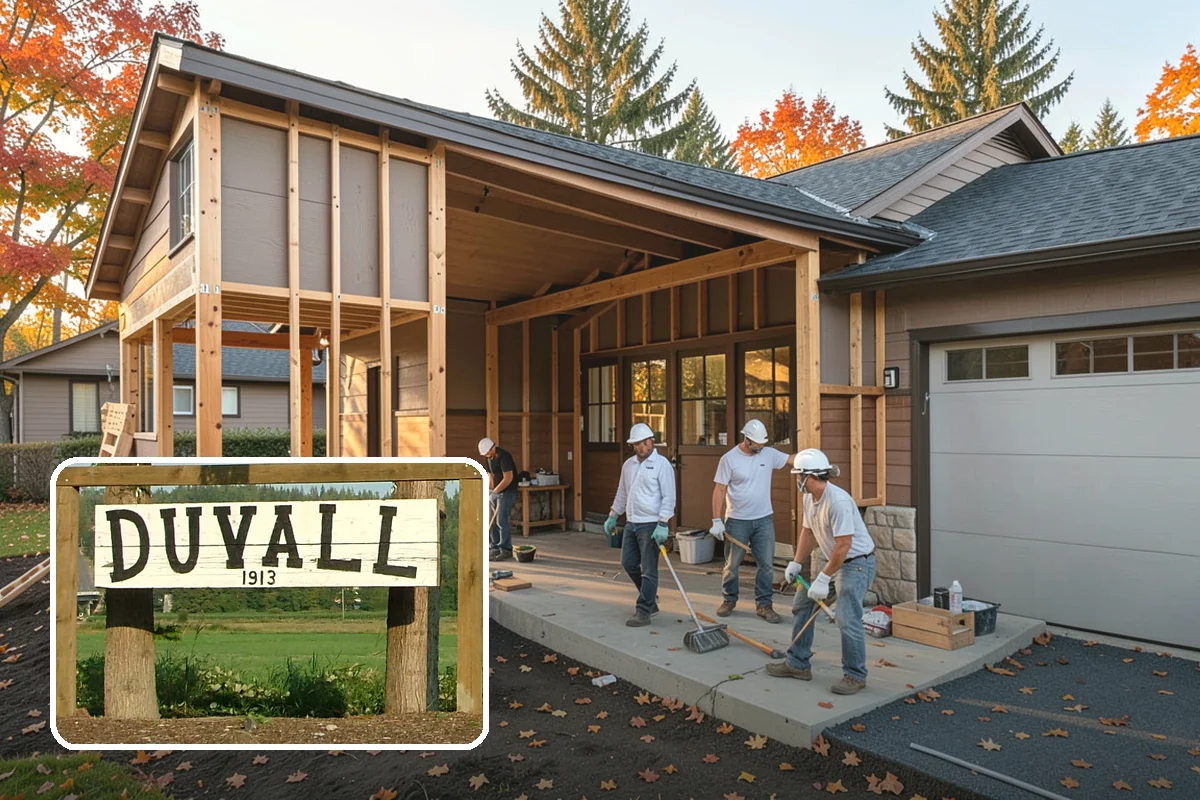 Glass Cabinet Door Installation in Duvall, King County, WA - A lighter, more open cabinet look
