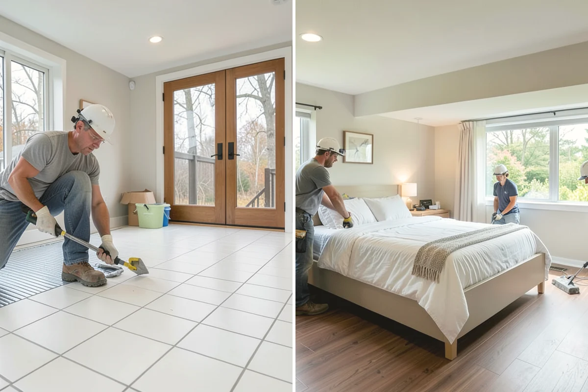 Glass Cabinet Door Installation in Duvall, King County, WA - Select doors or inserts and glass type