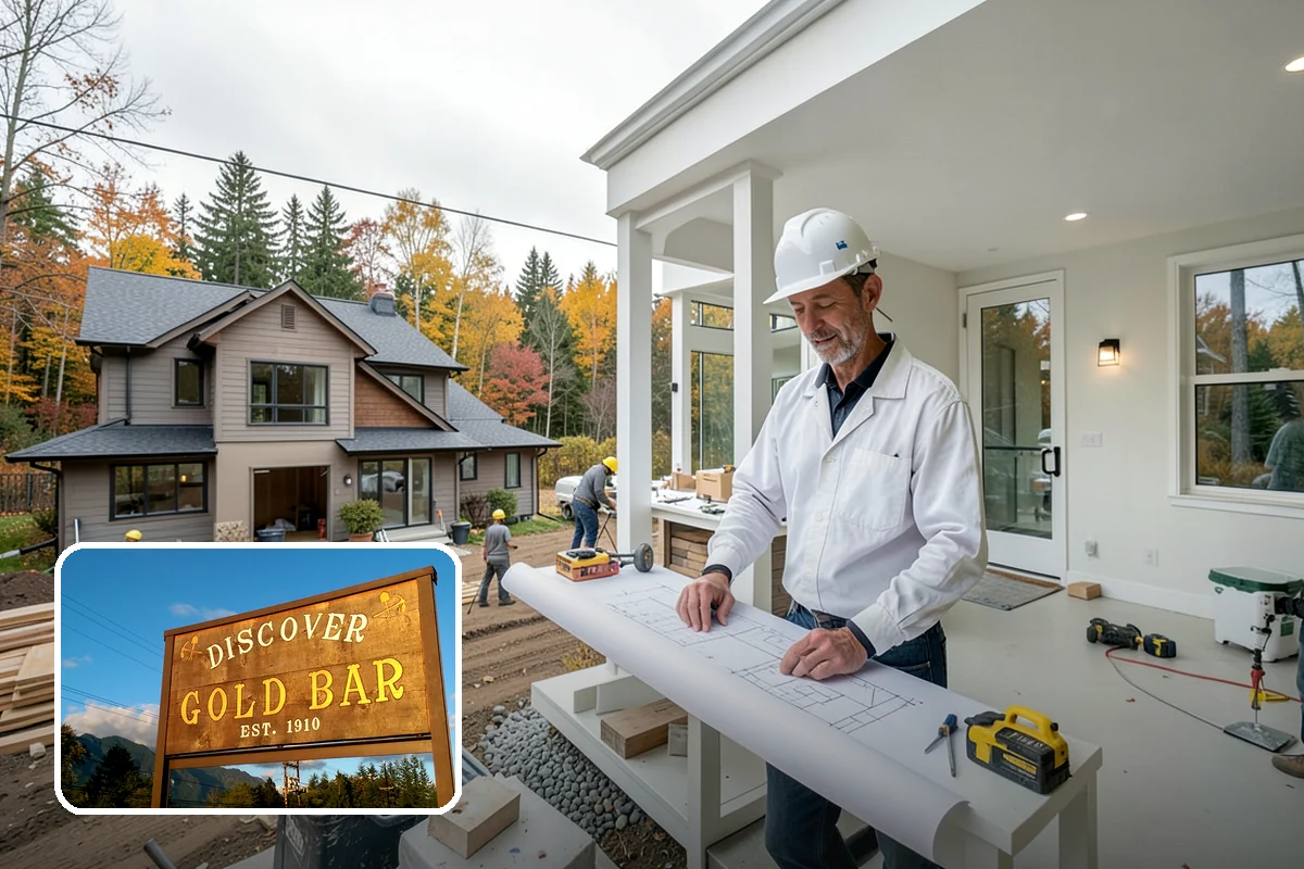 Glass Cabinet Door Installation in Gold Bar, Snohomish County, WA - A lighter, more open cabinet look