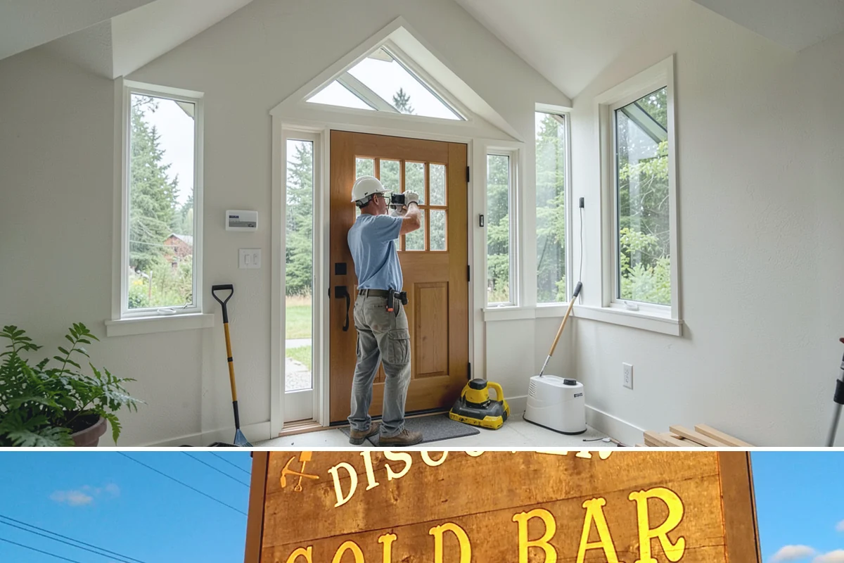 Glass Cabinet Door Installation in Gold Bar, Snohomish County, WA - This finishing upgrade fits any season and complements a fall cabinet refresh.