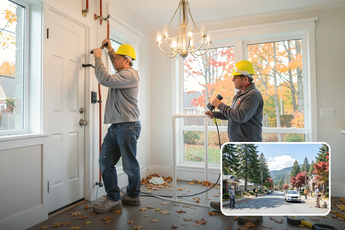 Glass Cabinet Door Installation in Hunts Point, King County, WA - A lighter, more open cabinet look