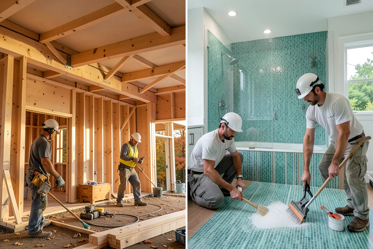 Glass Cabinet Door Installation in Hunts Point, King County, WA - Select doors or inserts and glass type
