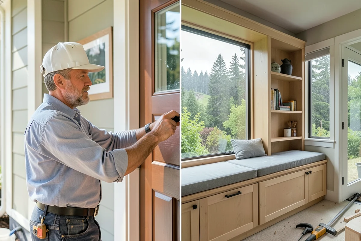 Glass Cabinet Door Installation in Maple Valley, King County, WA - Select doors or inserts and glass type