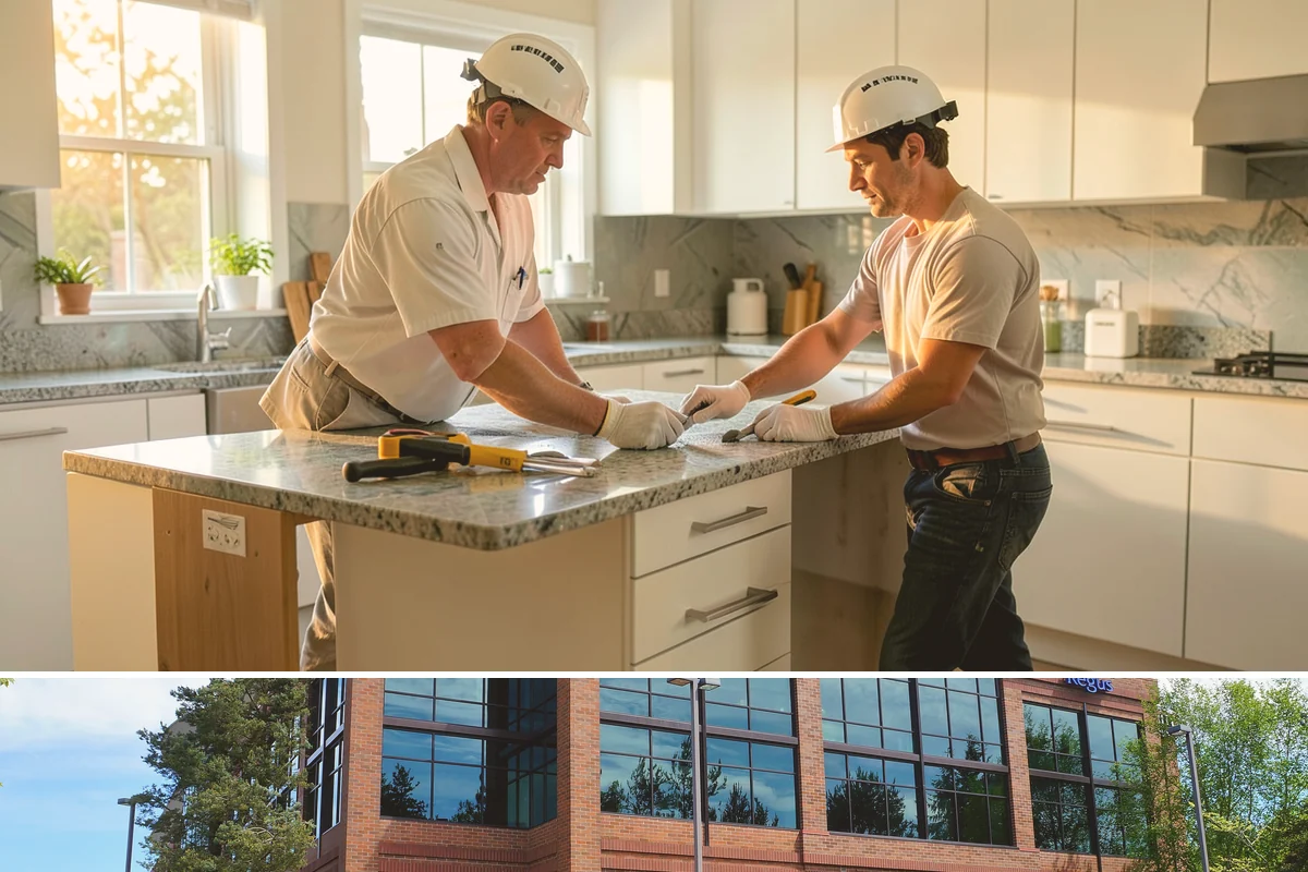 Glass Cabinet Door Installation in Mountlake Terrace, Snohomish County, WA - This finishing upgrade fits any season and complements a fall cabinet refresh.