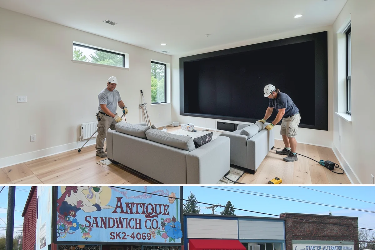 Glass Cabinet Door Installation in Ruston, Pierce County, WA - This finishing upgrade fits any season and complements a fall cabinet refresh.