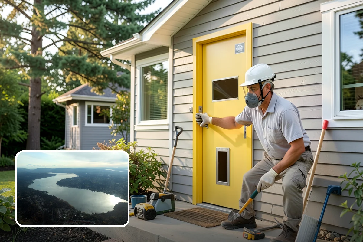 Glass Cabinet Door Installation in Sammamish, King County, WA - A lighter, more open cabinet look
