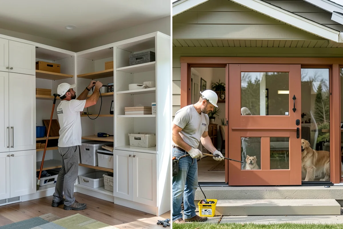 Glass Cabinet Door Installation in Seattle, King County, WA - Select doors or inserts and glass type