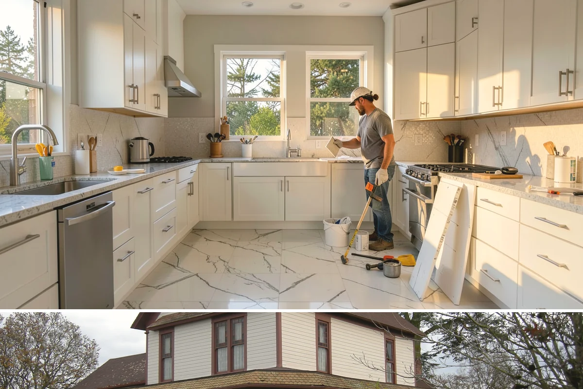 Glass Cabinet Door Installation in Sumner, Pierce County, WA - This finishing upgrade fits any season and complements a fall cabinet refresh.