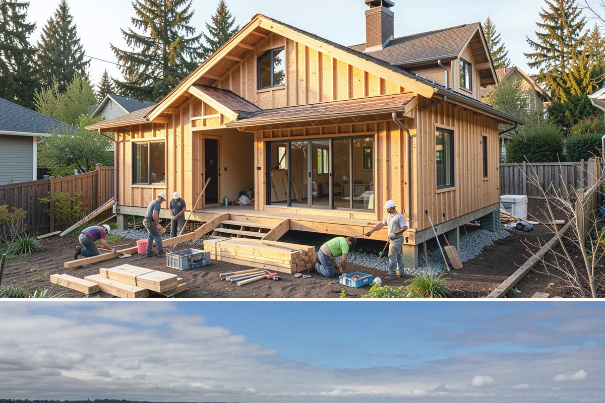 Glass Cabinet Door Installation in University Place, Pierce County, WA - This finishing upgrade fits any season and complements a fall cabinet refresh.
