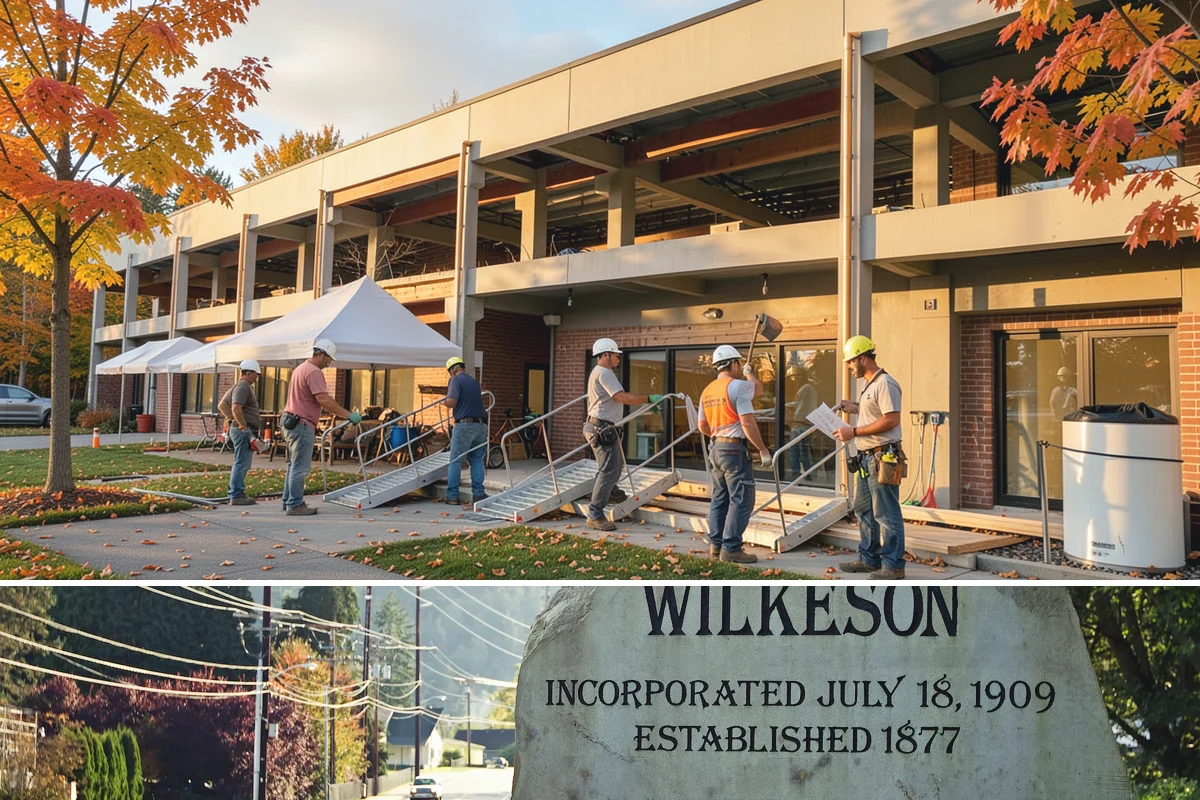 Glass Cabinet Door Installation in Wilkeson, Pierce County, WA - This finishing upgrade fits any season and complements a fall cabinet refresh.