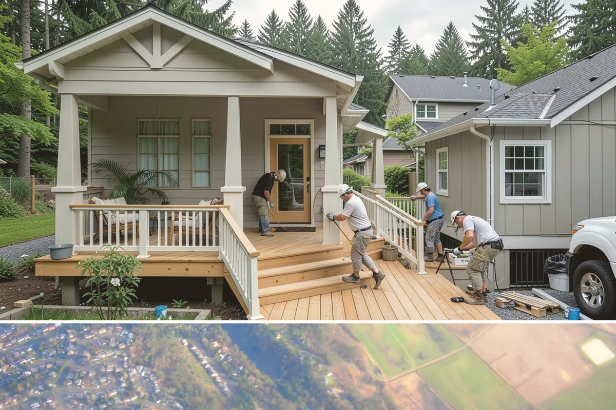 Glass Enclosure Installation in Algona, King County, WA - We install and seal glass enclosures during dry stretches to lock out moisture from the start.