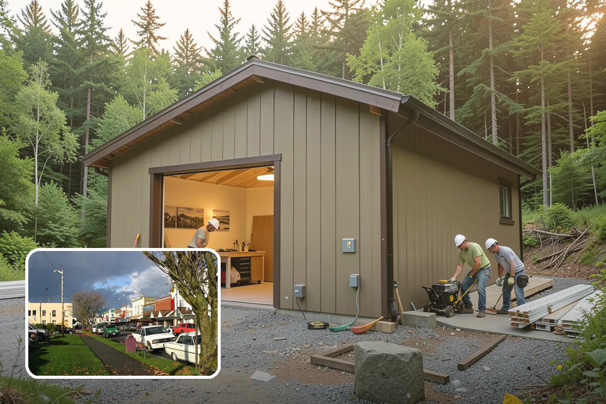 Glass Enclosure Installation in Arlington, Snohomish County, WA - Wind and rain protection with open views