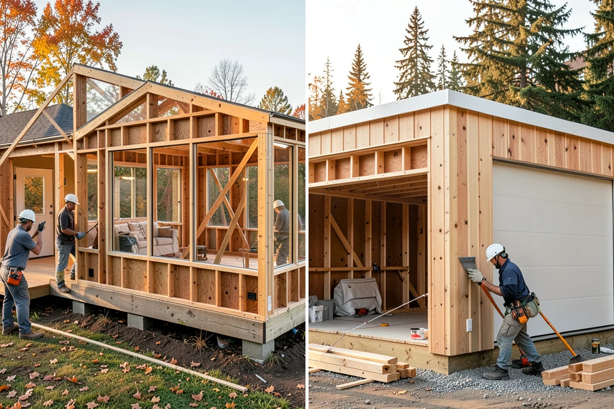 Glass Enclosure Installation in Arlington, Snohomish County, WA - Measure the opening and select the panel system