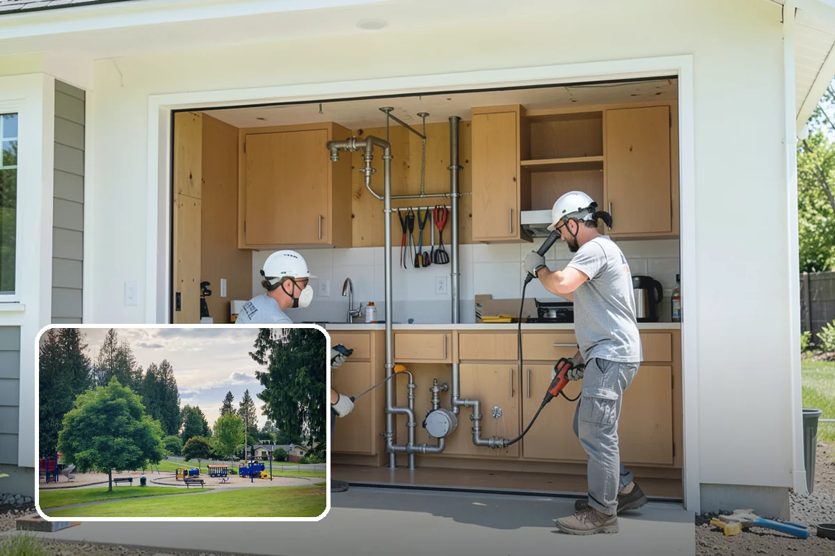 Glass Enclosure Installation in Bonney Lake, Pierce County, WA - Wind and rain protection with open views