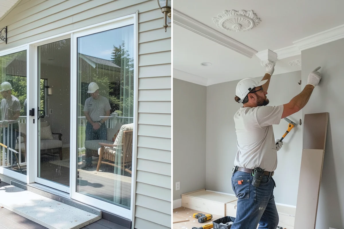 Glass Enclosure Installation in Bonney Lake, Pierce County, WA - Measure the opening and select the panel system