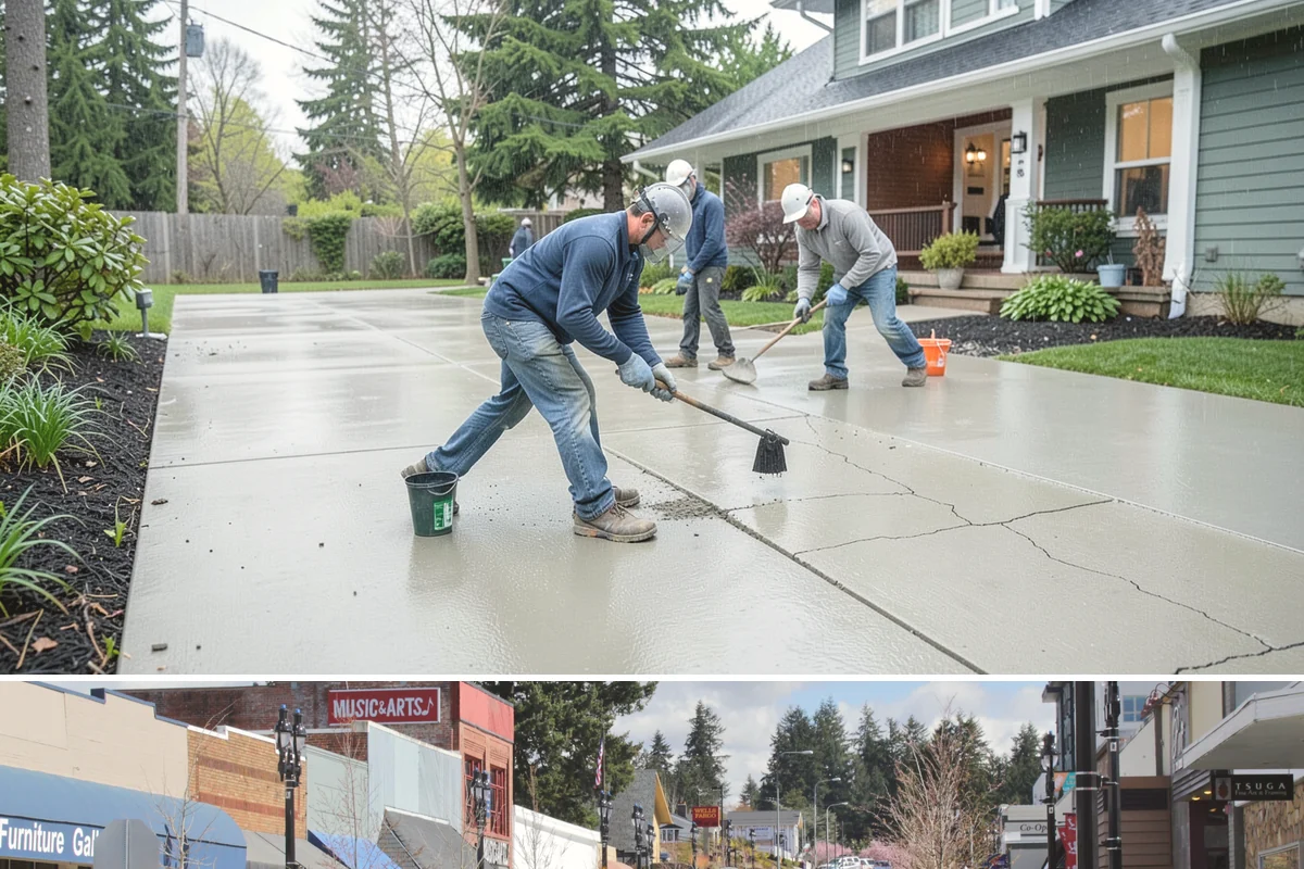 Glass Enclosure Installation in Bothell, King County, WA - We install and seal glass enclosures during dry stretches to lock out moisture from the start.