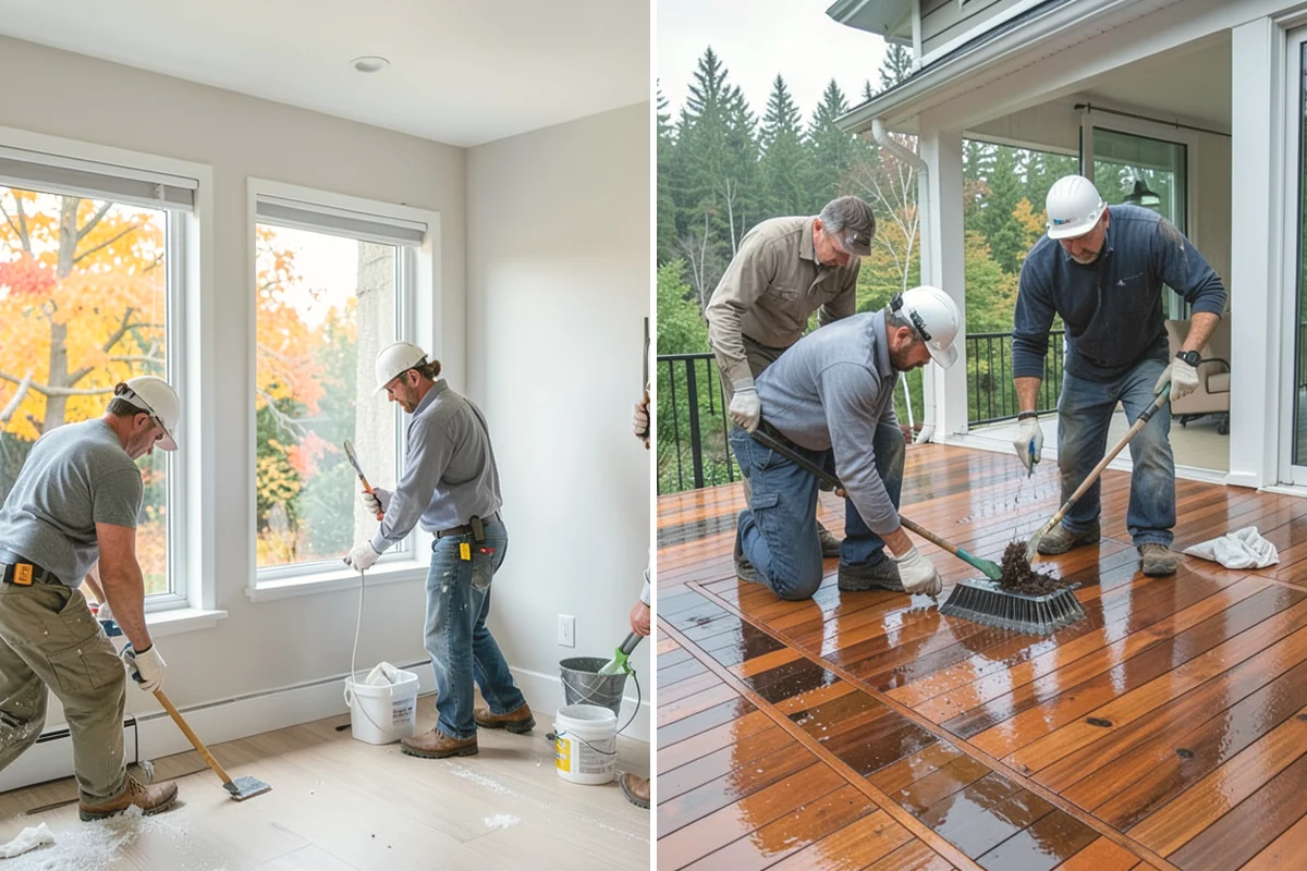 Glass Enclosure Installation in Carbonado, Pierce County, WA - Measure the opening and select the panel system